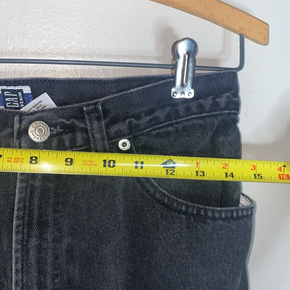 🛍️Vintage Gap Black Denim “Best basics” - Picture 7 of 9